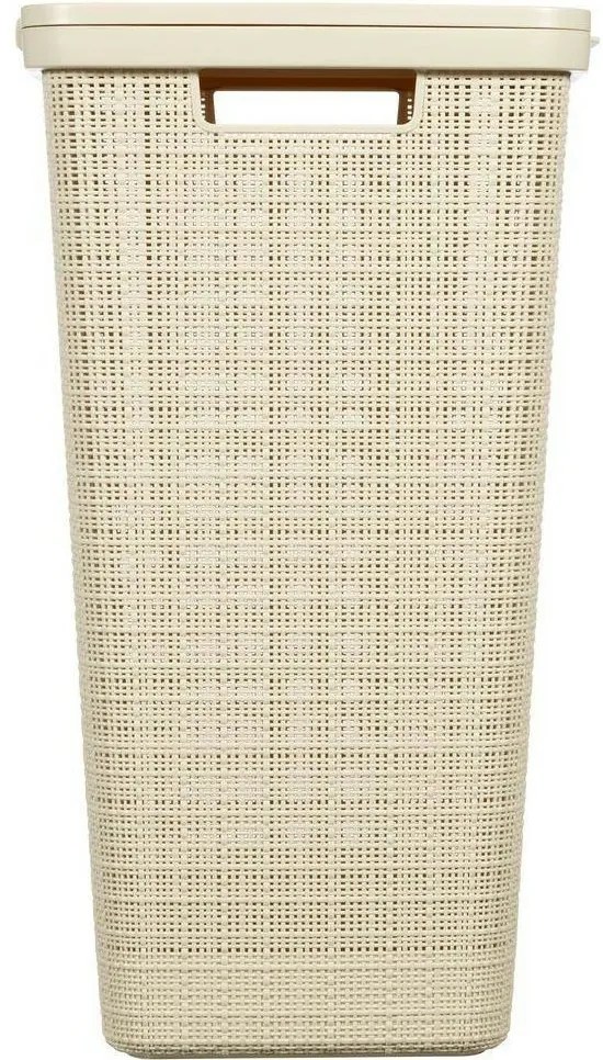 Curver Kosz na pranie Jute 58 l, beżowy