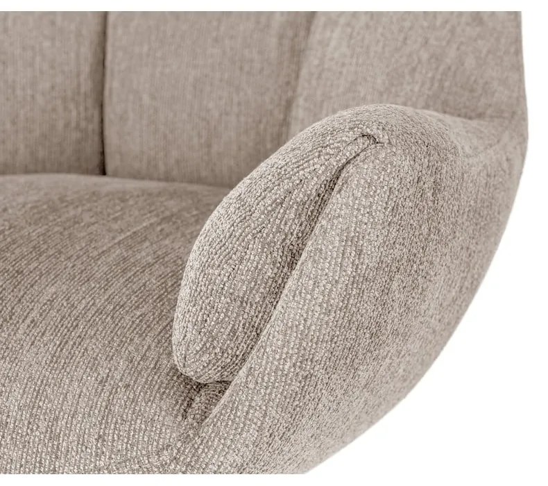 Kremowy fotel Odette – Marckeric