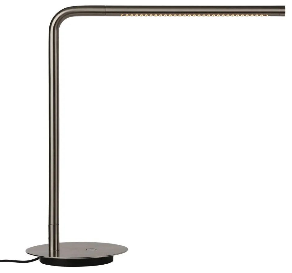 Metalowa lampa stołowa LED w kolorze srebra ze ściemniaczem (wysokość 46 cm) Omni Table – UMAGE