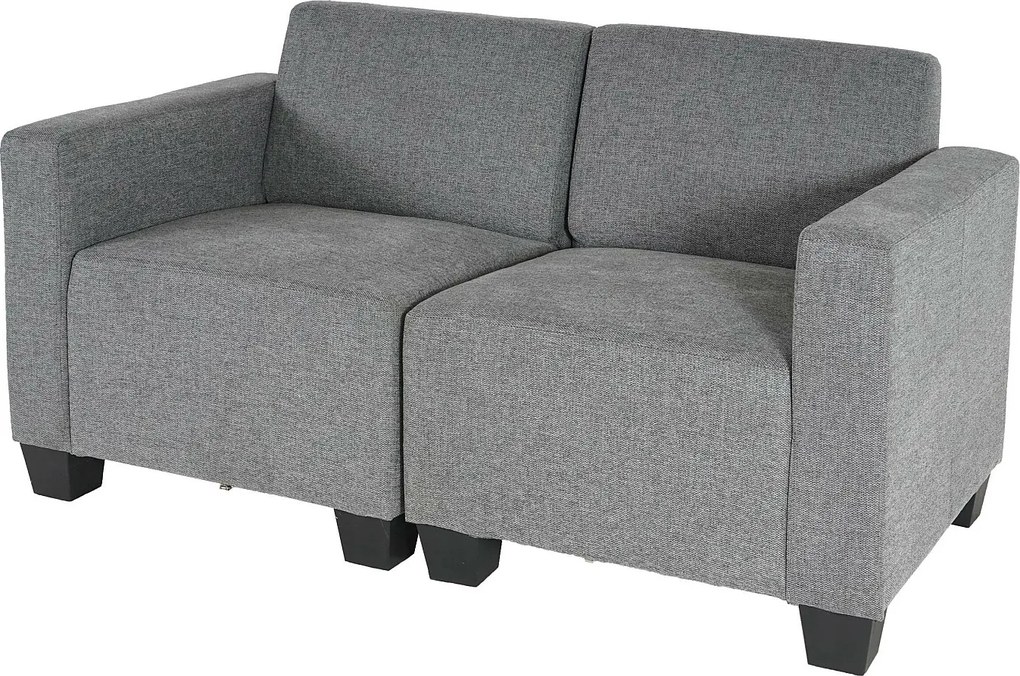 Modułowa sofa 2-osobowa Moncalieri,  szary