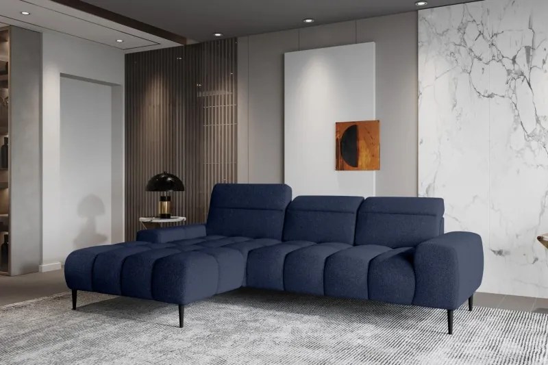 Narożnik GIANO S układ L z elektryczną regulacją siedziska WERSAL