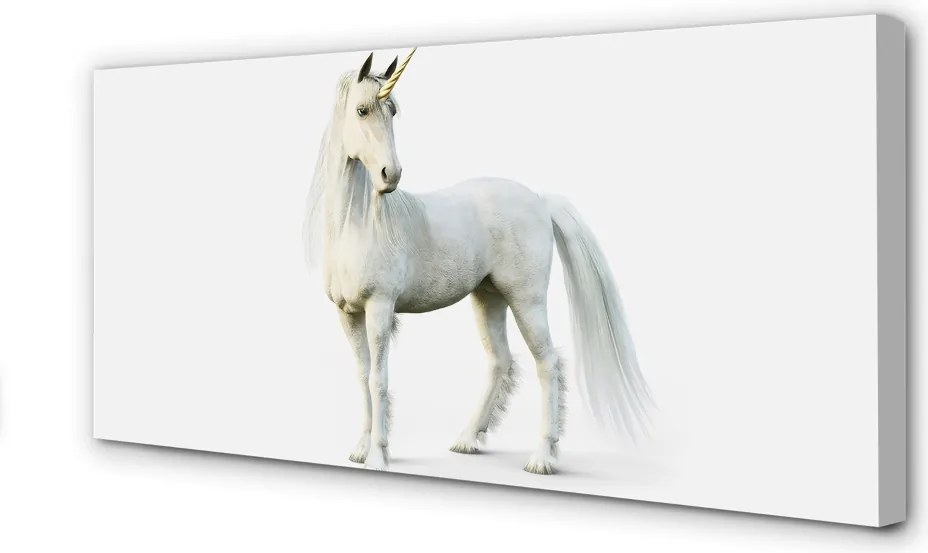 Obraz na płótnie Szlachetny Biały Jednorożec