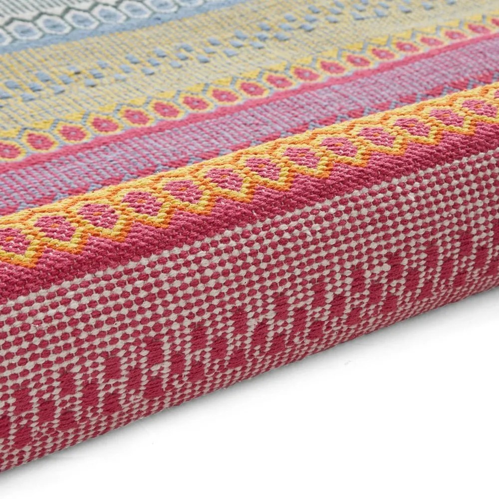 Bawełniany dywan tkany ręcznie 200x290 cm Cascade Bright Multi – Think Rugs