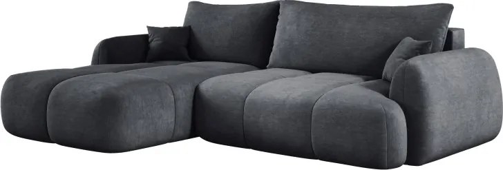 Narożnik COCO z funkcją spania poduszkami i pojemnikiem Cloud 91 DOMOHOME