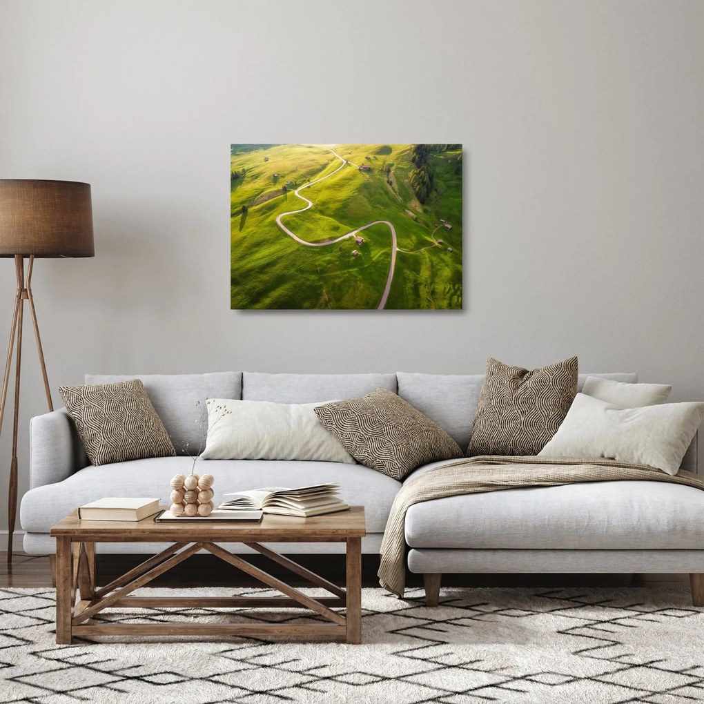 Obraz na szkle - Plateau Meadow (70x50 cm)