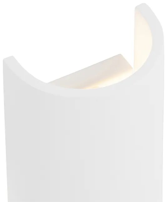 Nowoczesna lampa ścienna biała - Colja Novo