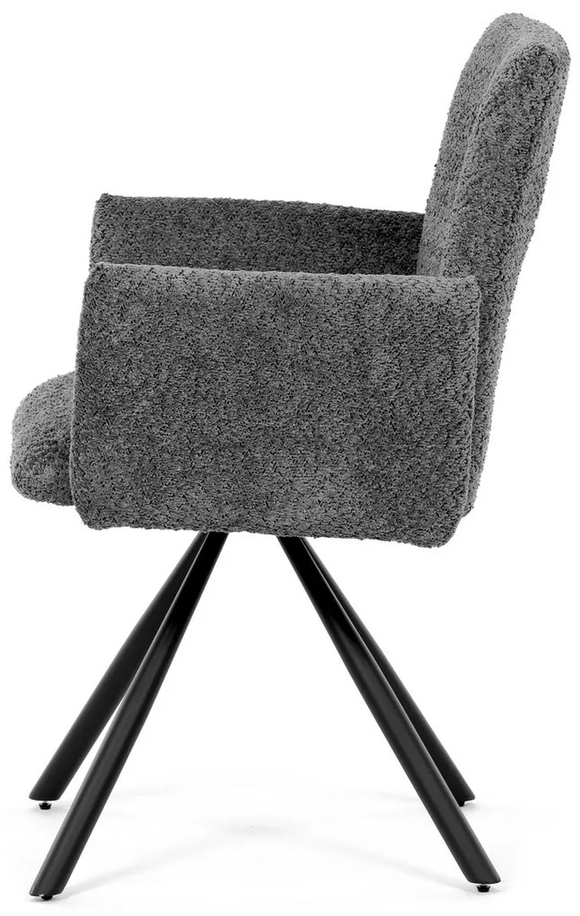 Zestaw krzeseł obiadowych z mechanizmem powrotnymDCH-W1117 GREY2, 2 szt.