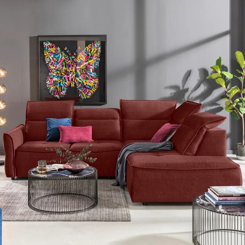 Narożnik MURILLO L z elektryczną regulacją siedziska WERSAL