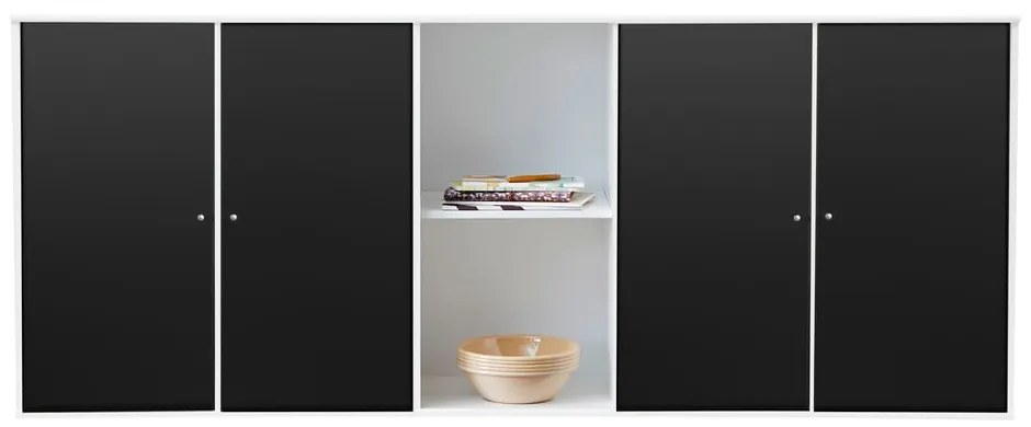 Biały modułowy system półek 169x69 cm Mistral Kubus – Hammel Furniture