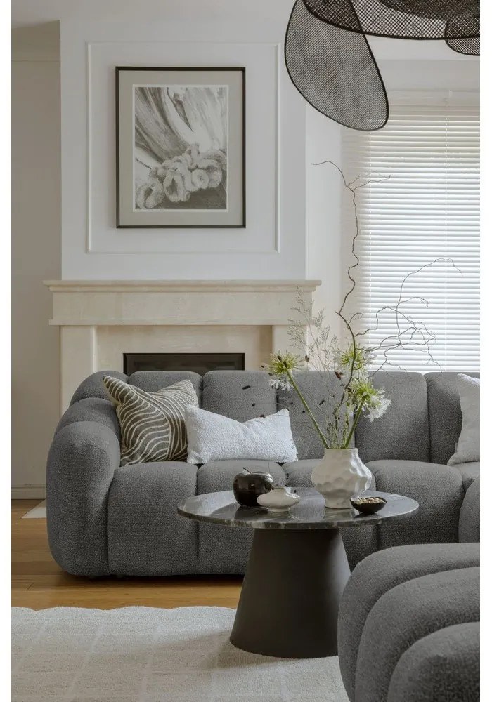 Szary narożnik (lewostronny/w kształcie litery U) Shell – Miuform