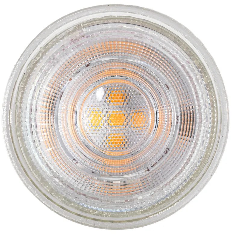 Zestaw 5 żarówek LED GU10 50mm Przezroczyste 4,5W 360 lm 2700K