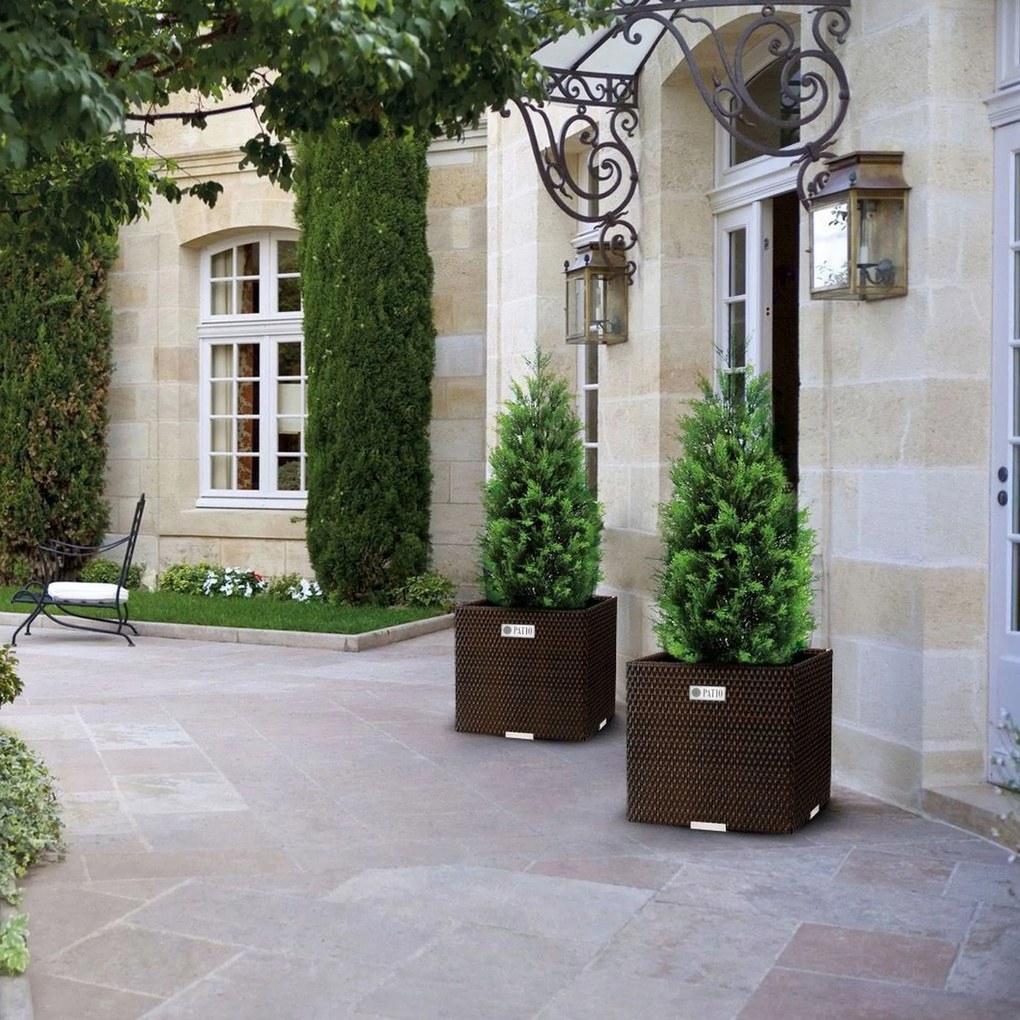 Donica Tress 46 x 46 x 46 cm wenge PATIO