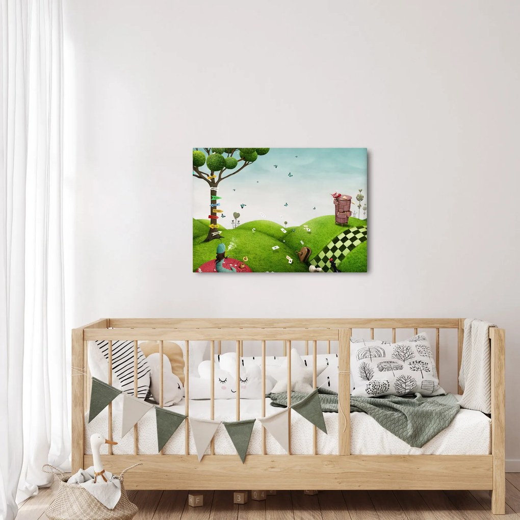 Obraz wspaniałego krajobrazu (70x50 cm)