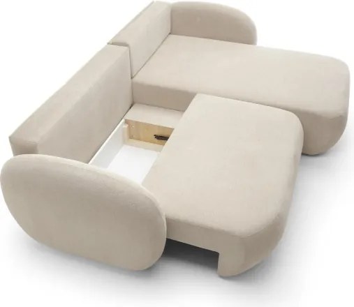 Narożnik OLIO Prawostronny w tkaninie Aragon 03