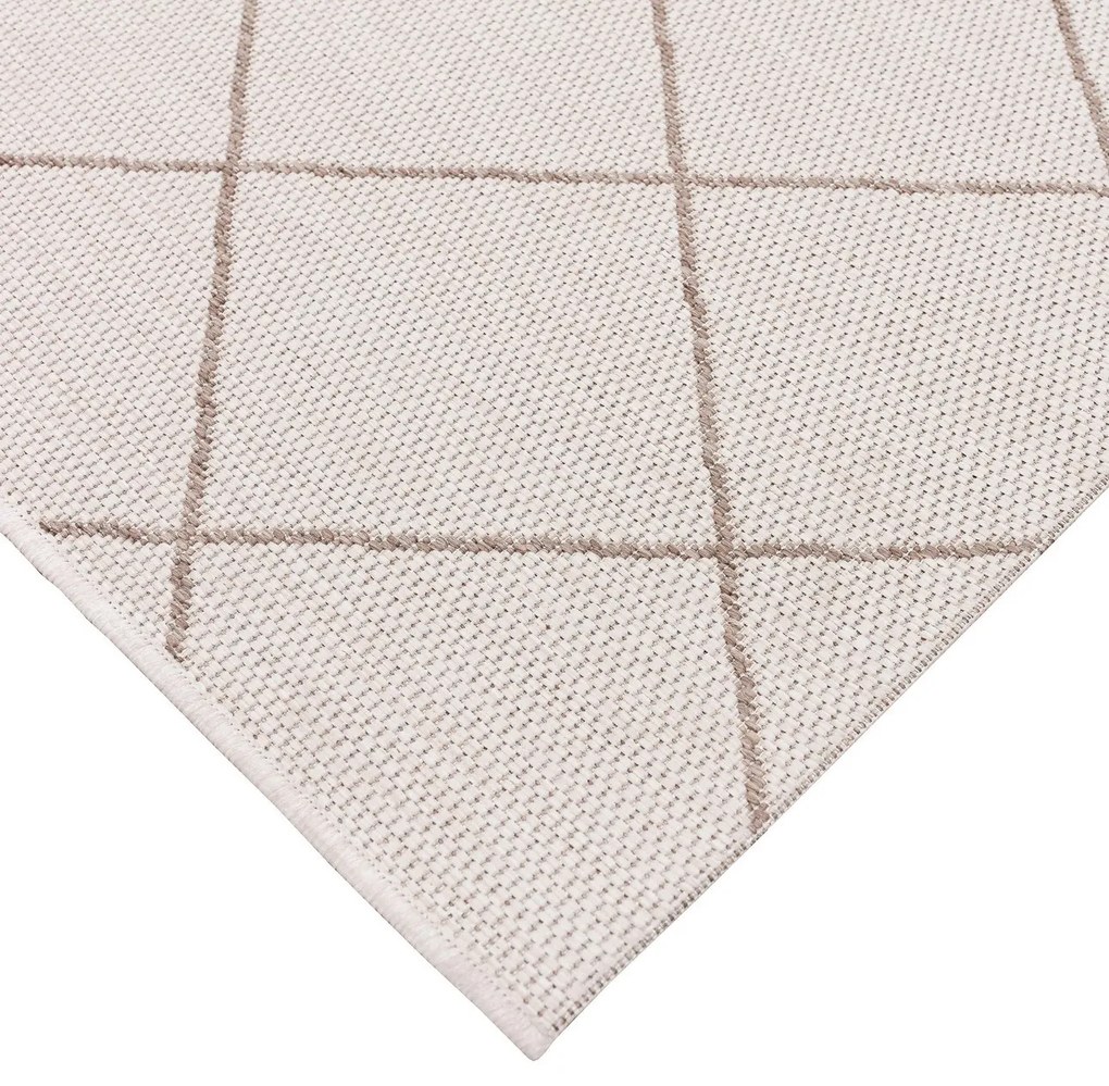 Dywan Lineo Rhombs beige/mink 120x170cm