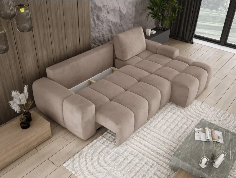 Narożnik MAILO system DL z pojemnikiem i funkcją spania WERSAL