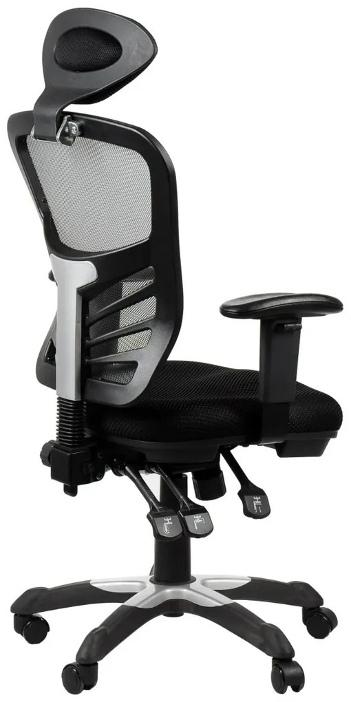 Fotel biurowy HG-0001H szary STEMA