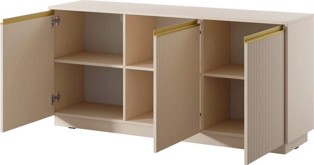 Komoda MAESTRO 154 cm do Salonu Sypialni Odcienie beżu