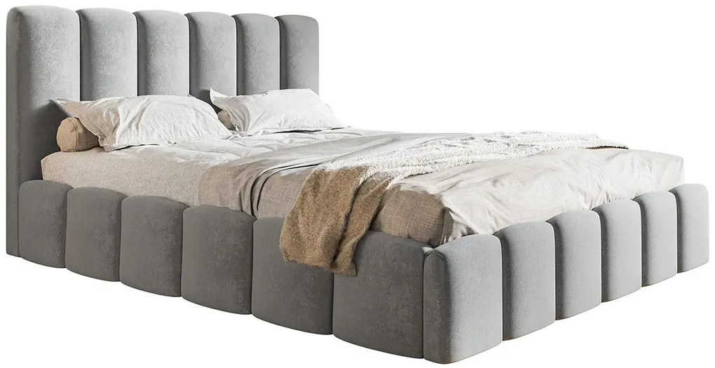 Łóżko tapicerowane z pojemnikiem 180x200 M7-L66