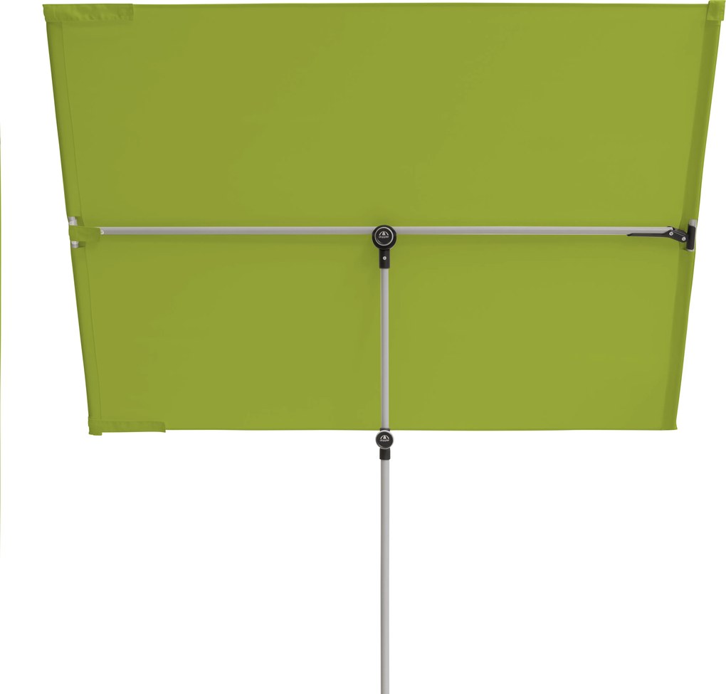 Doppler ACTIVE Osłona balkonowa parasol ogrodowy 180 x 130 cm zielona