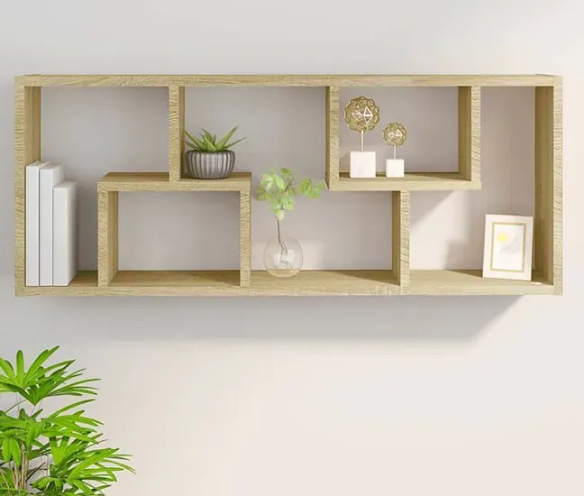 Półka wisząca lub stojąca na kwiaty dąb sonoma R6-G15