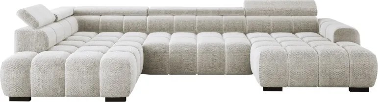 Narożnik BULL XL Lewostronny z elektryczną funkcją regulacji tkanina Eden 04 WERSAL