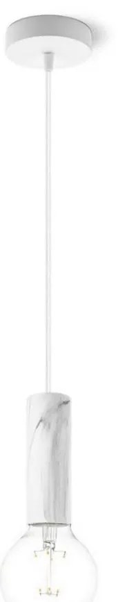 Lampa wisząca SAGA 1xE27/40W/230V marmur