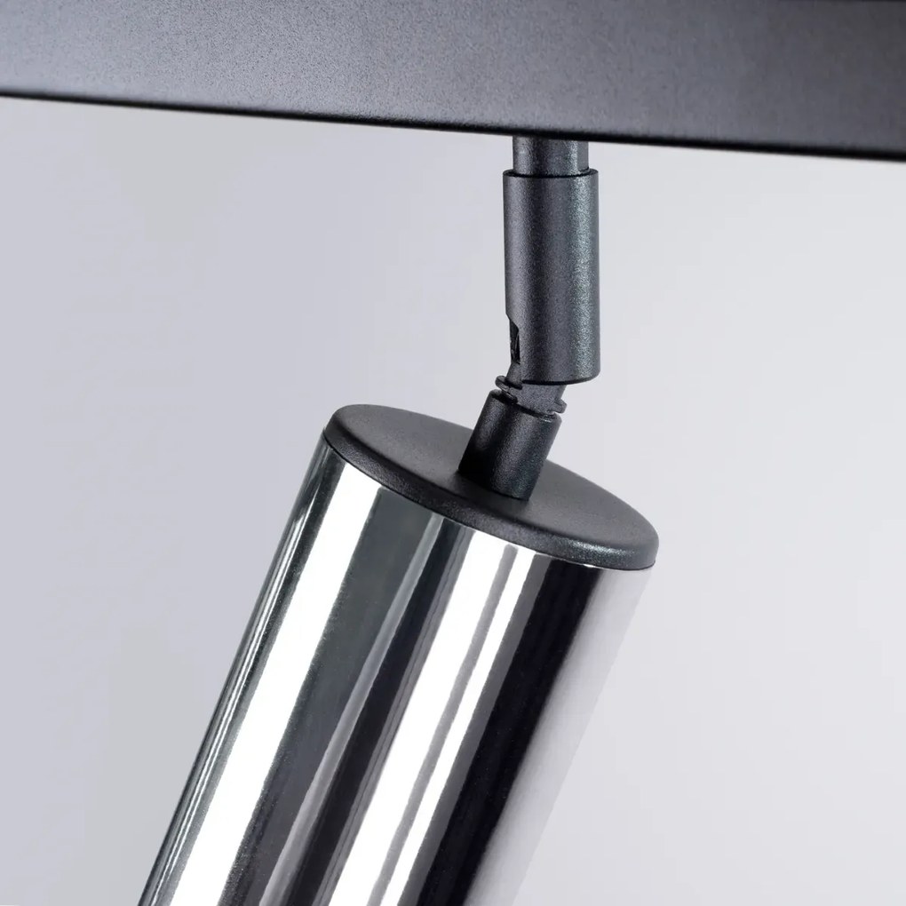 Listwa oświetleniowa WINX 4L czarna/chrom SOLLUX  LIGHTING