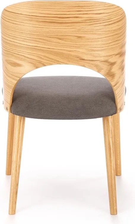 Krzesło z oparciem z giętej sklejki Cadiz Halmar