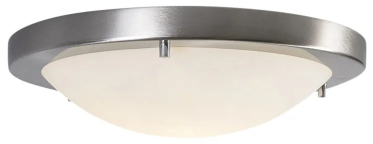 Zewnetrzna Inteligentna lampa sufitowa stalowa 31 cm w tym WiFi A60 IP44 - Yuma Nowoczesny Oswietlenie zewnetrzne