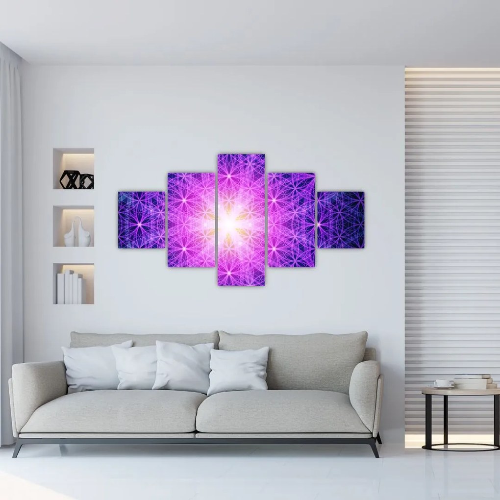 Abstrakcyjny obraz (125x70 cm)