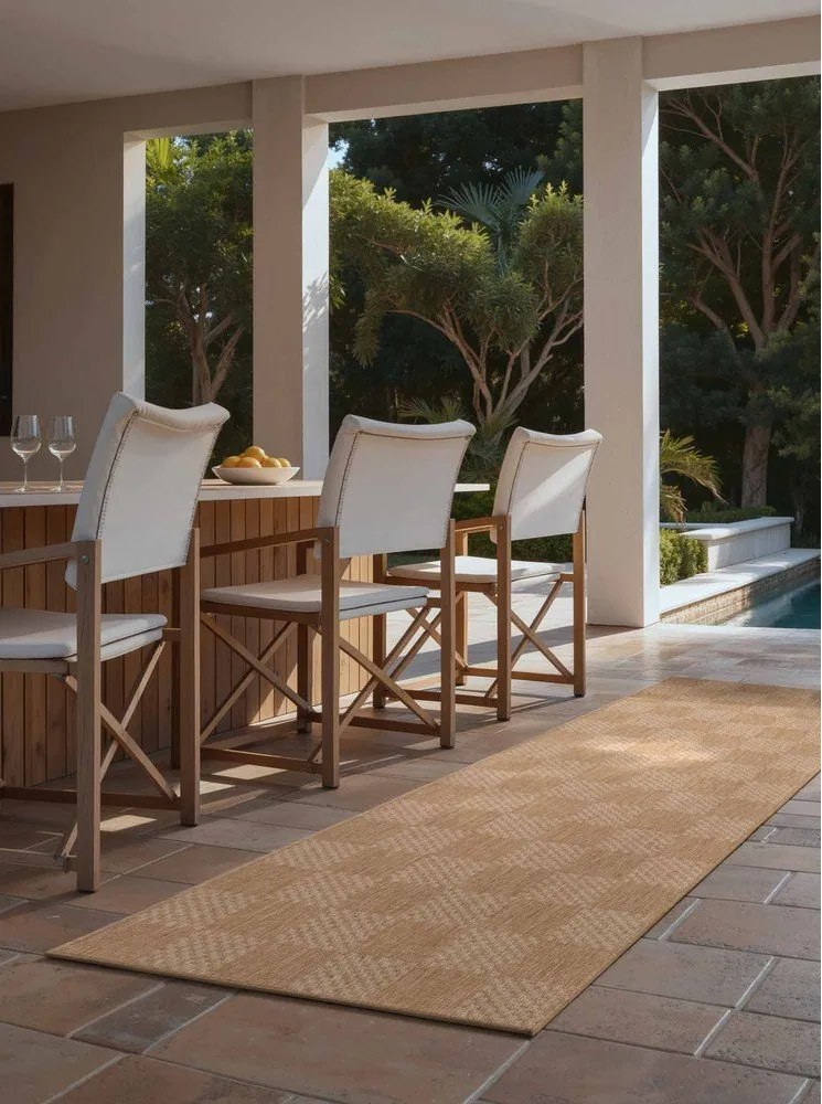 Kremowo-naturalny chodnik odpowiedni na zewnątrz 80x200 cm Haringey Dorothy – Ted Baker