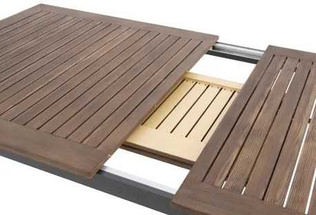 EXPERT WOOD Plus - zestaw ogrodowy aluminiowy 8+1