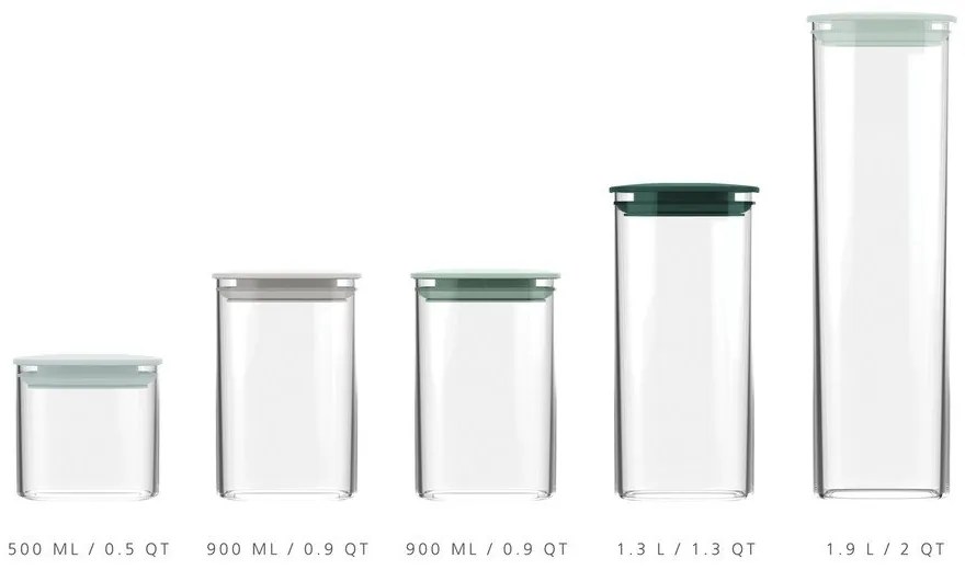 Pojemniki 5 szt. Podium – Joseph Joseph
