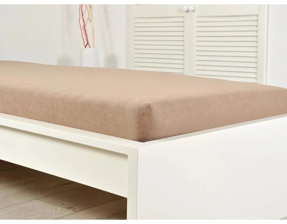 Prześcieradło dziecięce frotte do łóżeczka 70x140 cm – B.E.S.