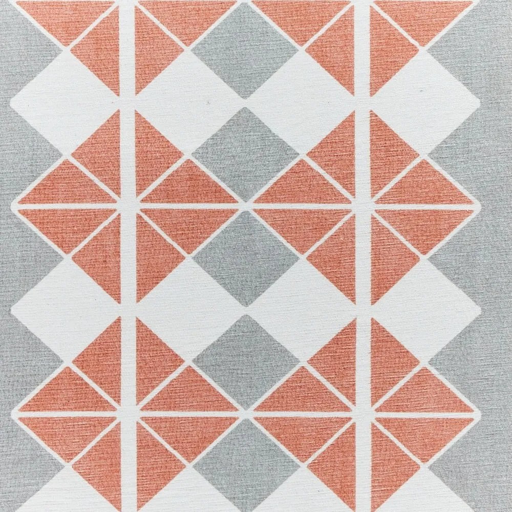 Pomarańczowo-szary chodnik odpowiedni do prania 61x170 cm Victoria Orange – Think Rugs