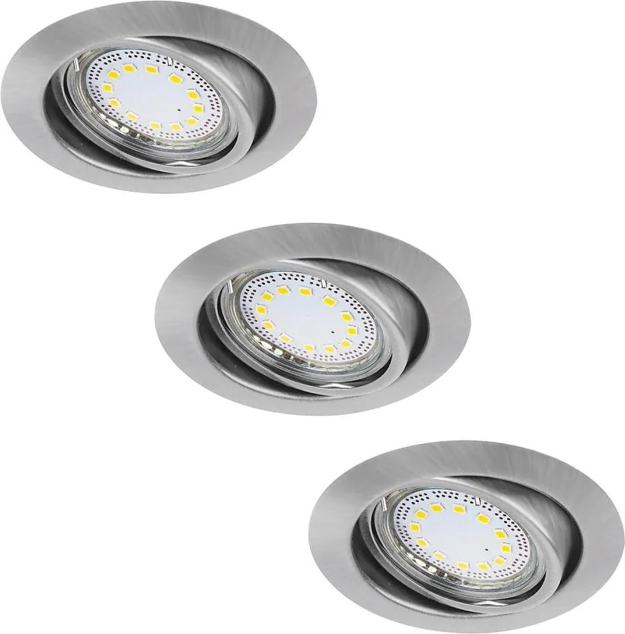 Rabalux 1166 - ZESTAW 3x LED opraw wpuszczanych LITE 3xGU10/3W/230V