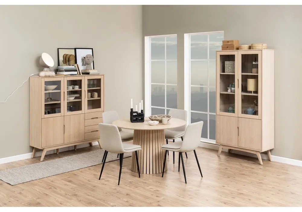 Kremowe krzesło Becca – Actona