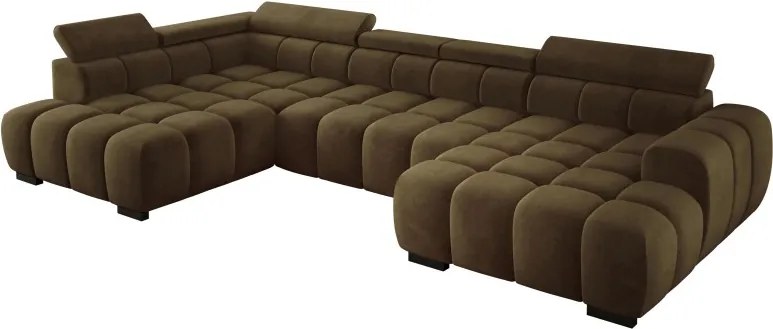 Narożnik BULL XL Lewostronny z elektryczną funkcją regulacji tkanina Salvador 10 WERSAL