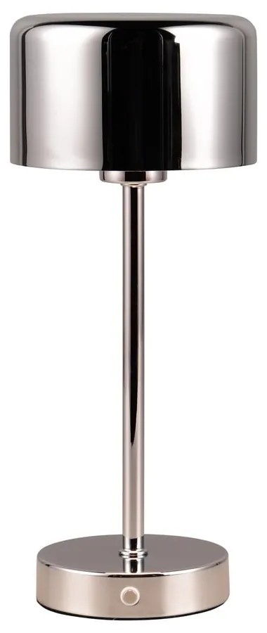 Lampa stołowa LED w kolorze srebra z połyskiem ze ściemniaczem (wys. 30 cm) Jeff – Reality