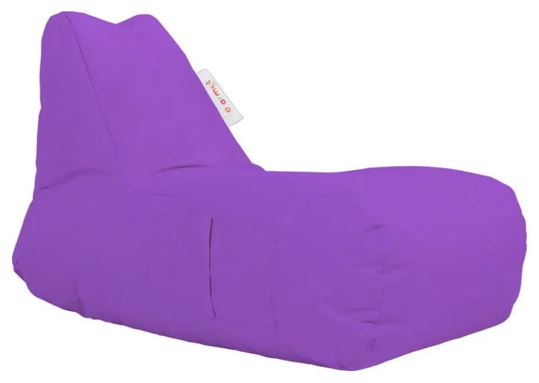 Fioletowy worek do siedzenia Trendy – Floriane Garden