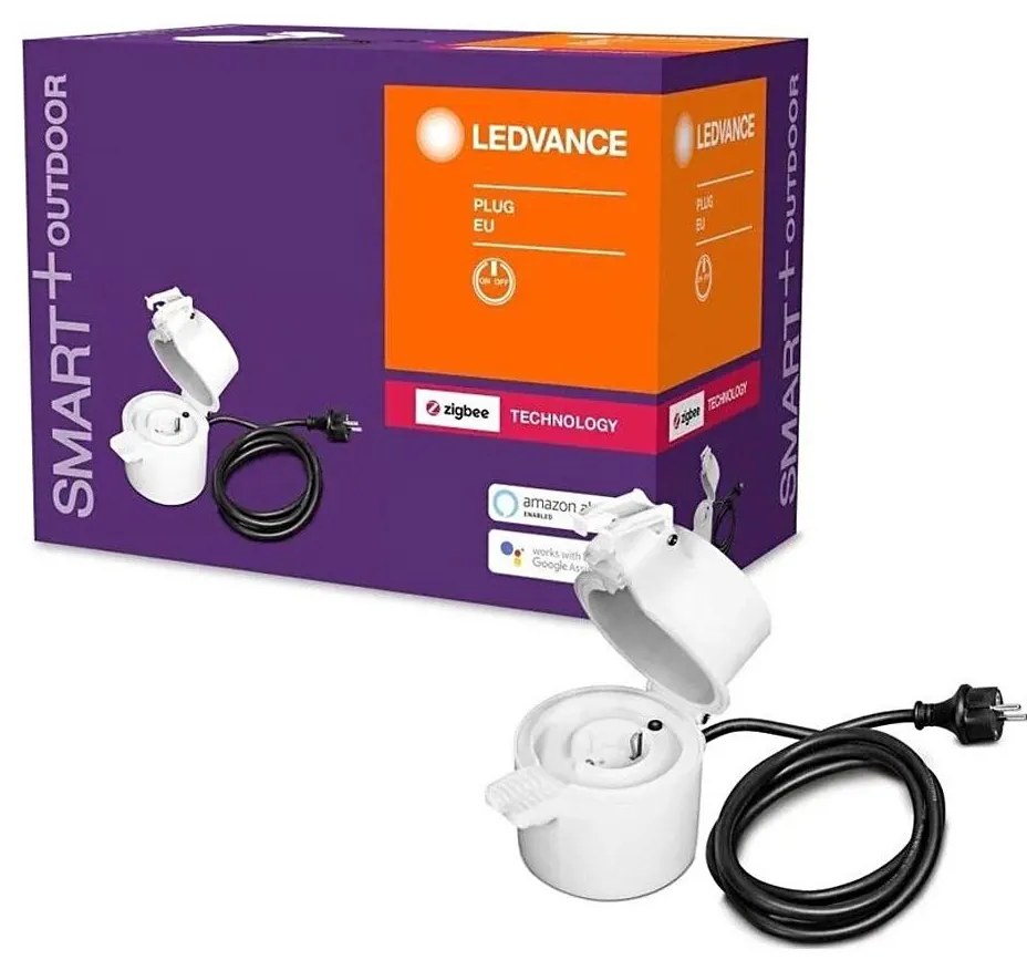 Ledvance - Smart gniazdo zewnętrzne SMART+ 3680W/230V/Typ F/SCHUKO 16A IP44