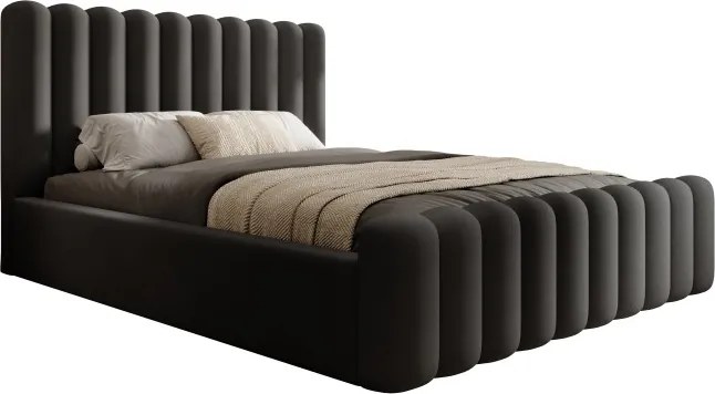 Łóżko Mona VII 140 w tkaninie Magic Velvet 2219