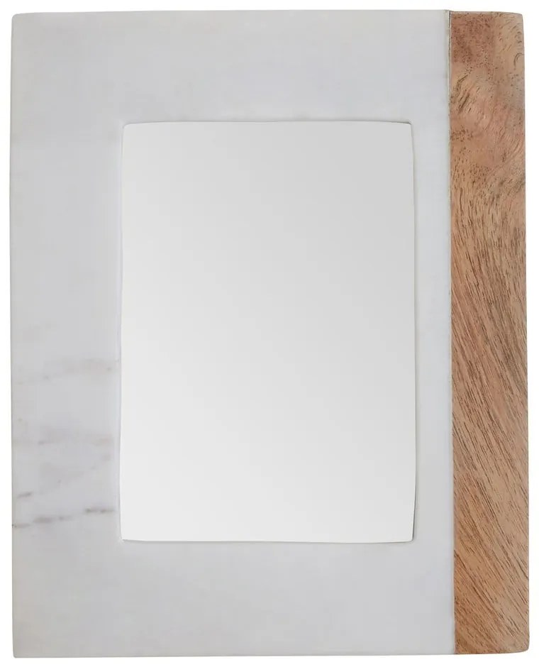 Biało-naturalna kamienna ramka 20x25 cm Sena – Premier Housewares