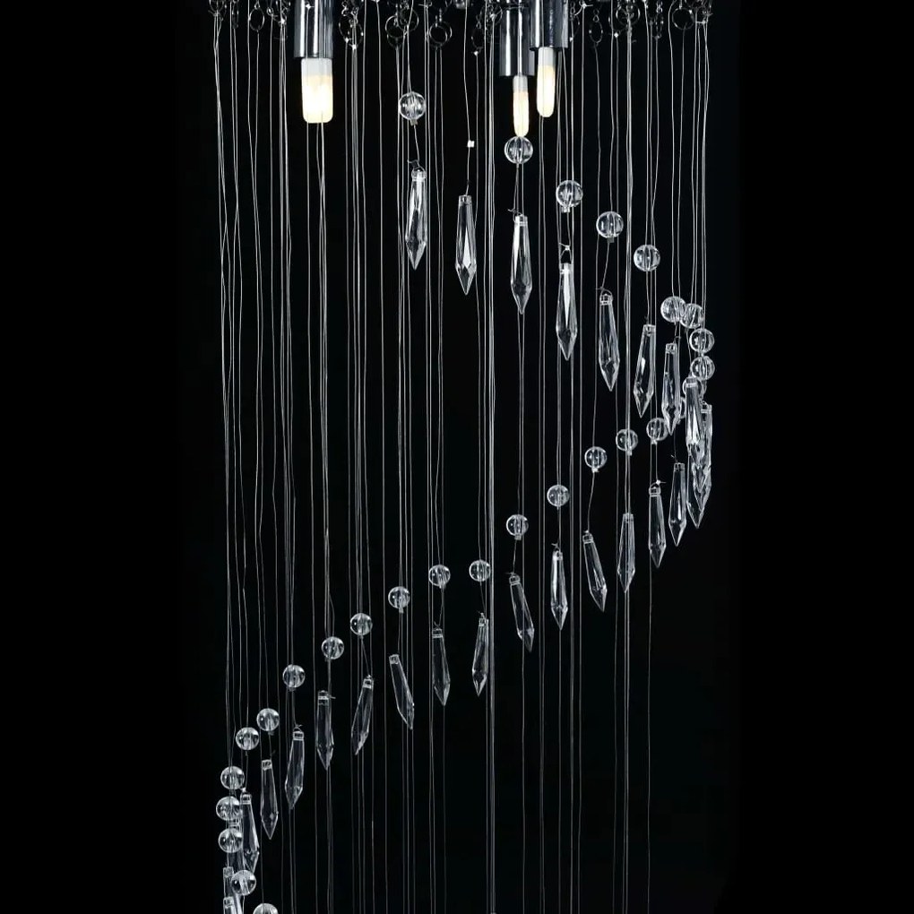Lampa sufitowa kryształowa spirala - 11X EX161 N2-G73