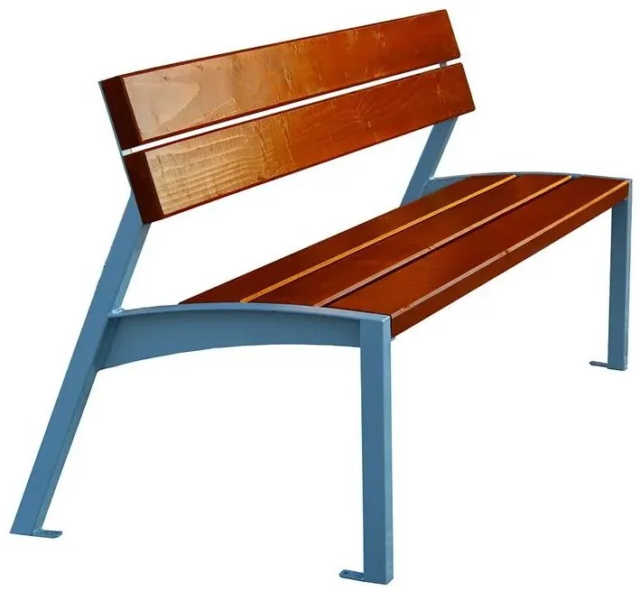 Ławka parkowa Ambra 3X 150 cm - 84 kolory