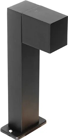 Industrialna lampa podłogowa zewnętrzna czarna 35 cm IP44 - Baleno