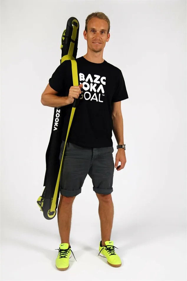 My Hood 302410 bramka do piłki nożnej BazookaGoal, 150 x 90 x 50 cm