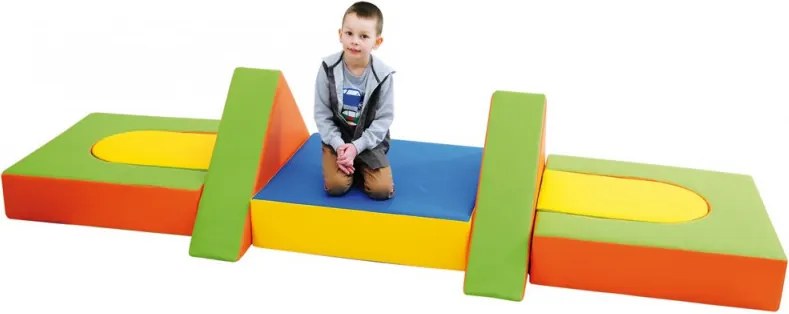 Zestaw piankowy, wielofunkcyjny Ania, 9 elementów