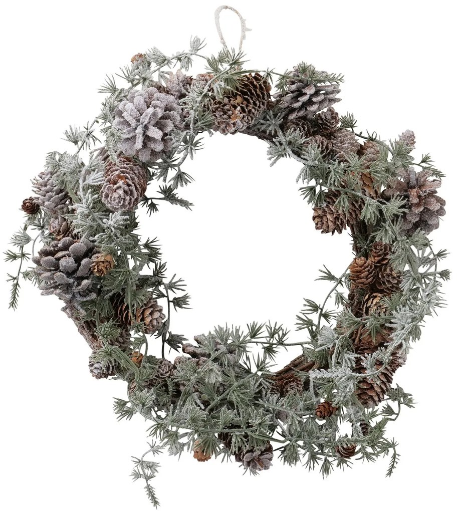 Ręcznie wykonany wieniec z szyszkami TANNENZAPF, Ø32 cm